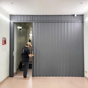 CỬA XẾP LÁ NHÔM TRẢNG BOM ĐỒNG NAI