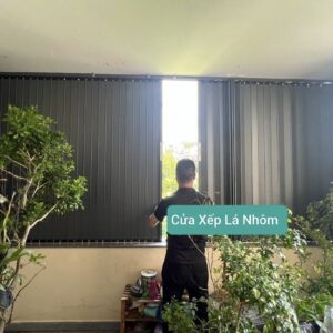 LẮP ĐẶT CỬA XẾP LÁ NHÔM HÀ ĐÔNG HÀ NỘI