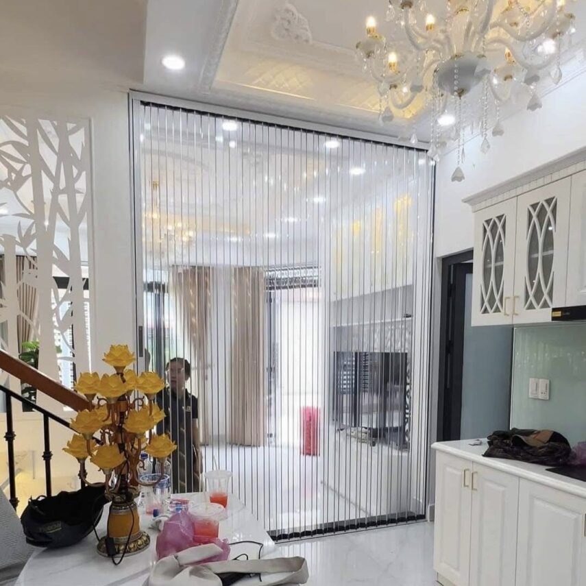 CỬA XẾP LÁ NHỰA TẠI PHÚ NHUẬN HCM