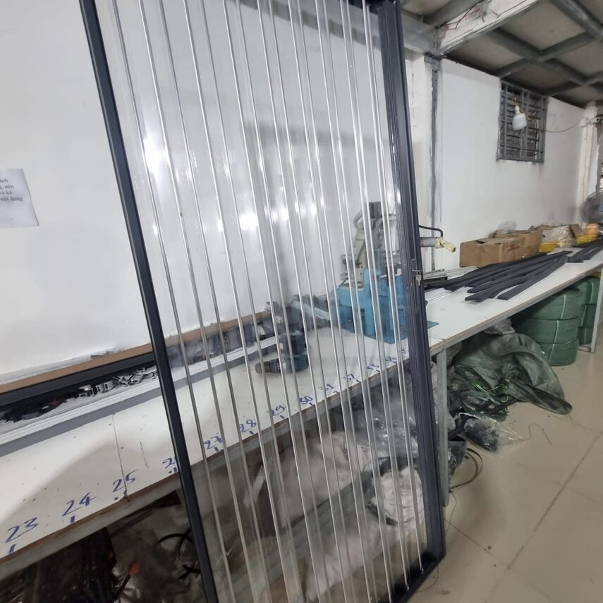 LẮP ĐẶT CỬA XẾP LÁ NHỰA TẠI HOÀN KIẾM