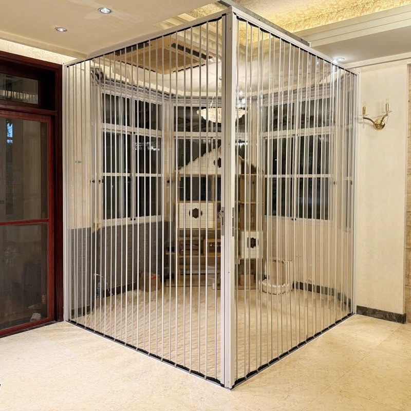 CỬA XẾP LÁ NHỰA TẠI CẦN ĐƯỚC