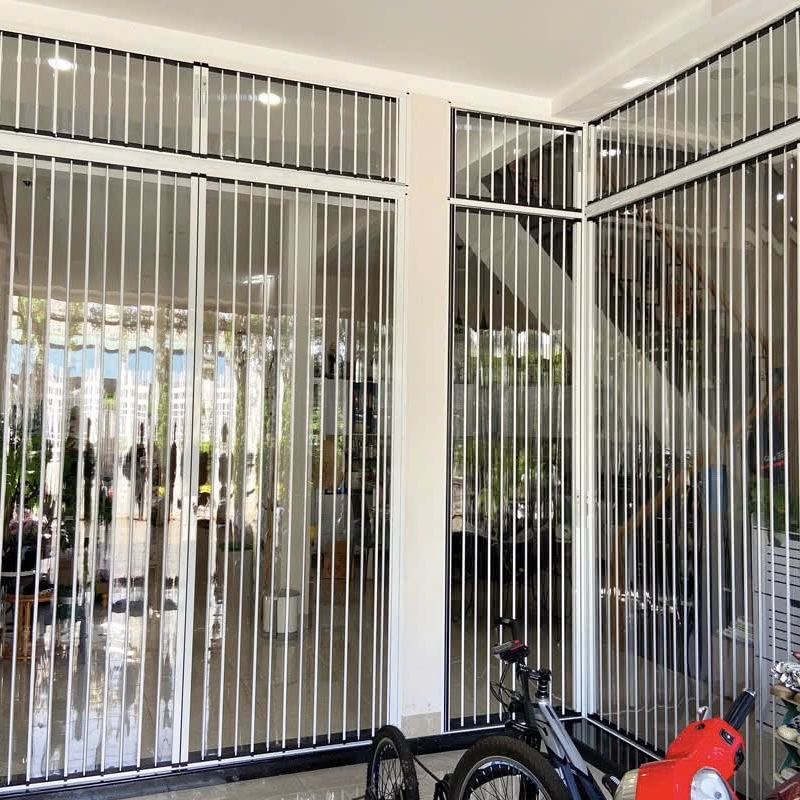 LỢI ÍCH CỬA XẾP LÁ NHỰA TẠI CẦN GIUỘC