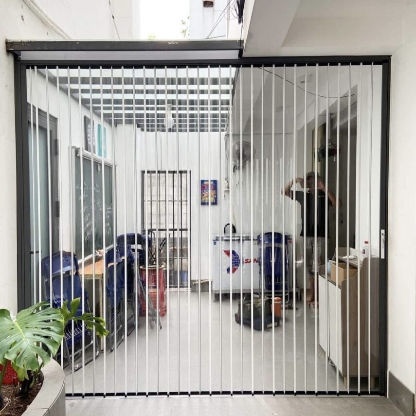 LẮP ĐẶT CỬA XẾP LÁ NHỰA TẠI BIÊN HÒA