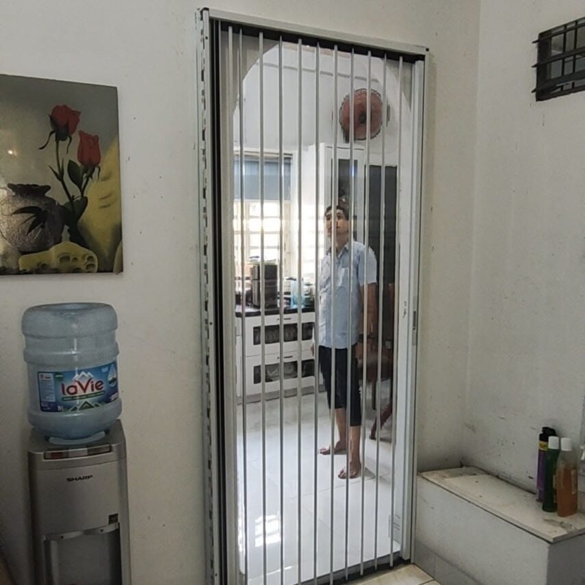 CỬA XẾP LÁ NHỰA TẠI TRẢNG BOM