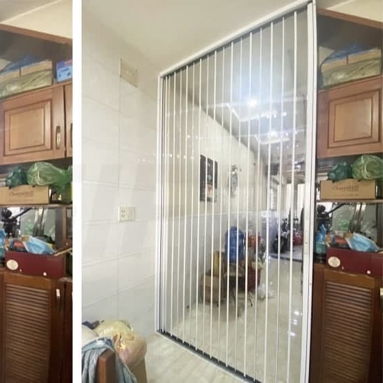 CỬA XẾP LÁ NHỰA TẠI BẾN CÁT