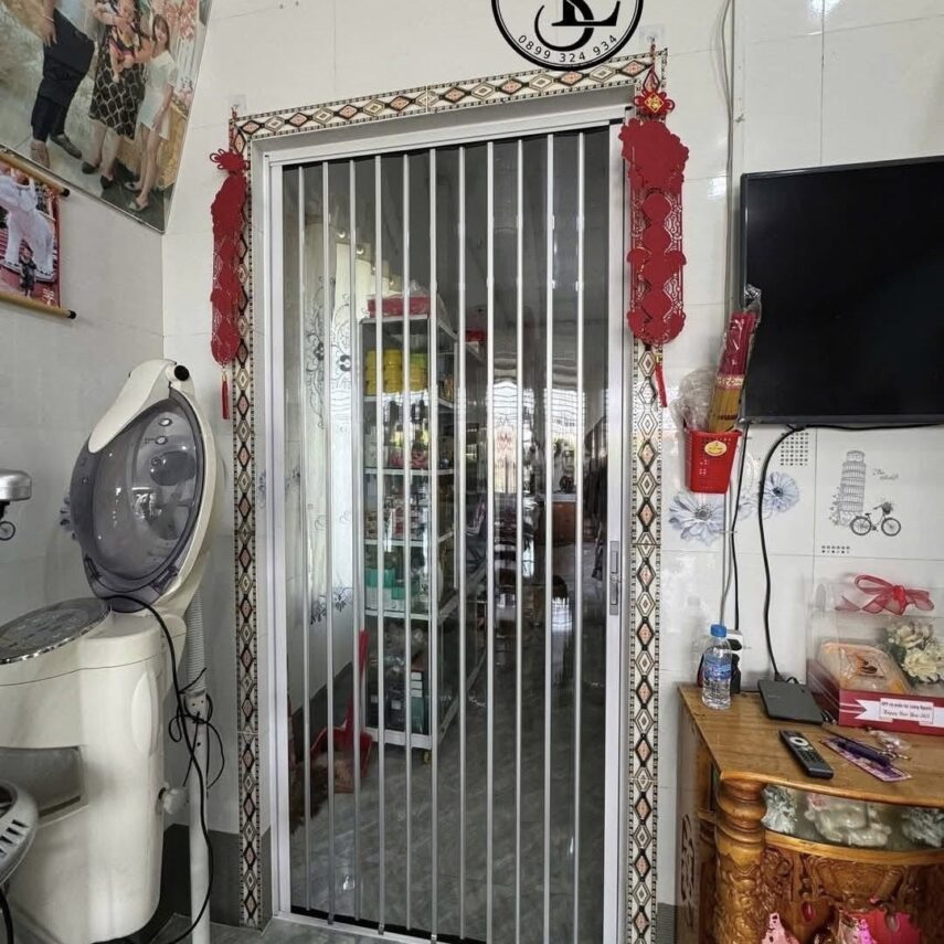 CỬA XẾP LÁ NHỰA TẠI DĨ AN