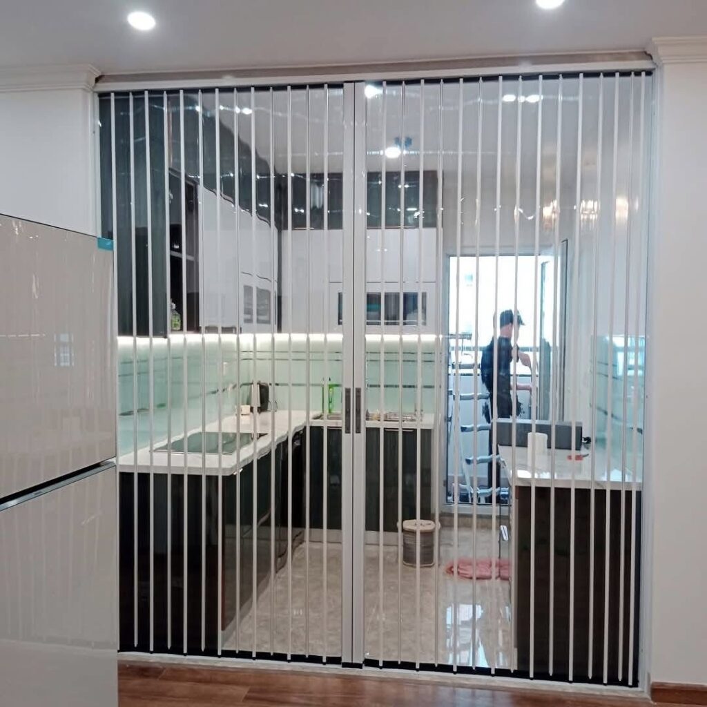 CỬA XẾP LÁ NHỰA TẠI THỦ DẦU MỘT
