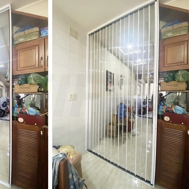 LỢI ÍCH CỬA XẾP LÁ NHỰA TẠI GIA LÂM