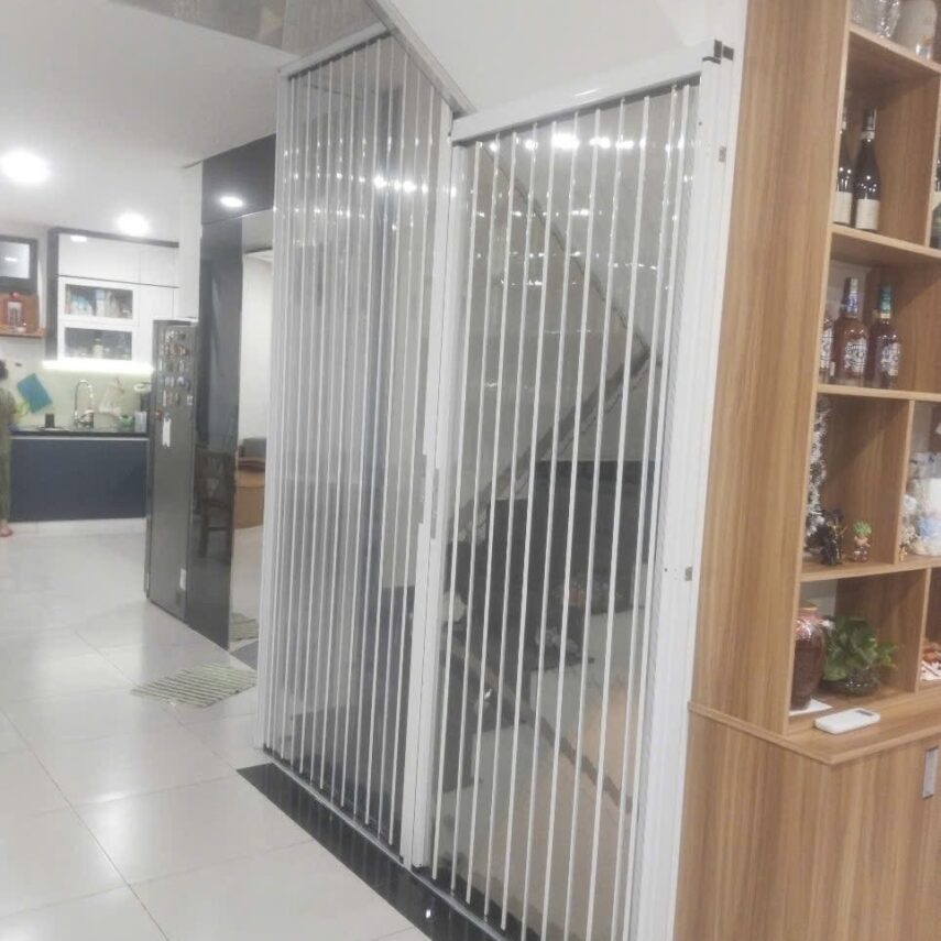 LẮP ĐẶT CỬA XẾP LÁ NHỰA TẠI BẮC TỪ LIÊM